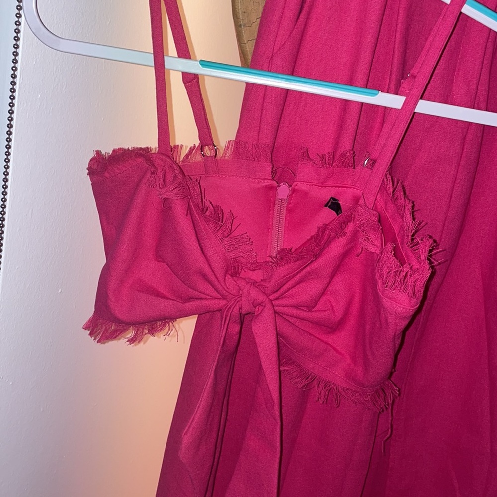 Pink linen set - Picture 2 of 11